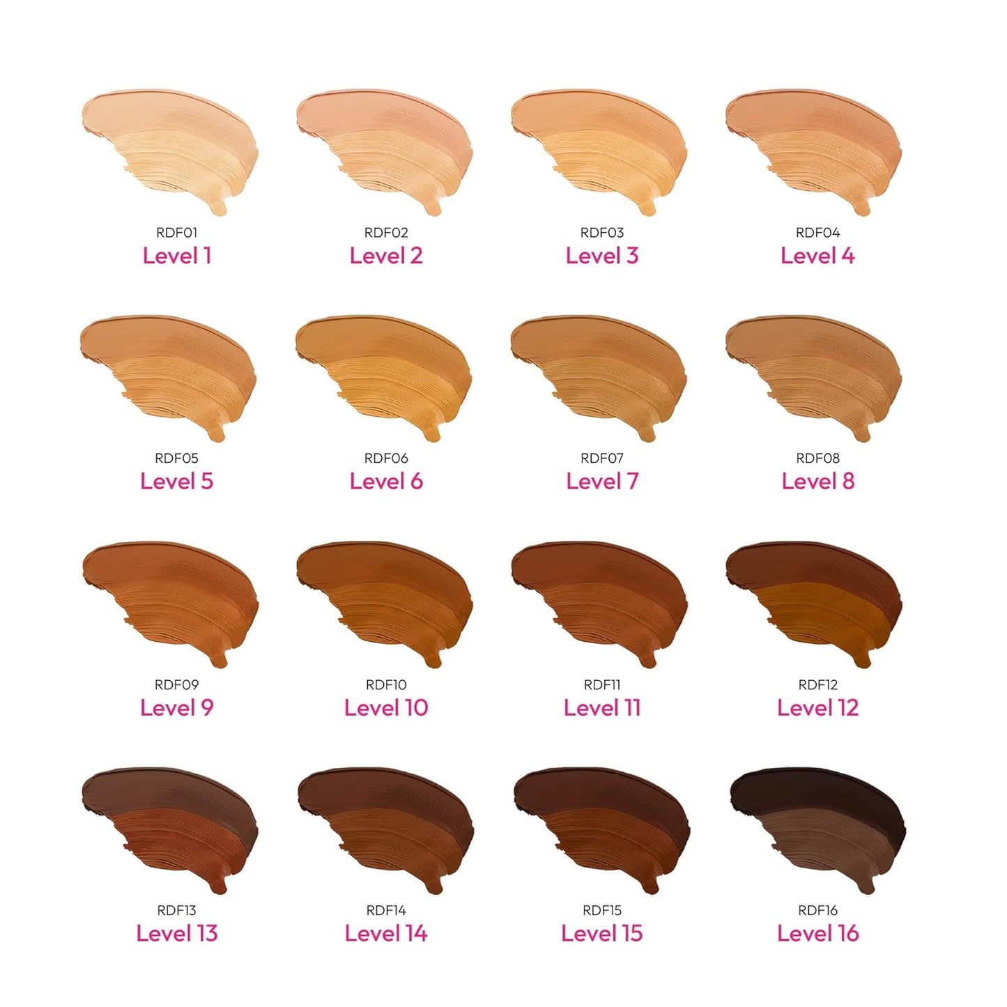 3D Face Creator Cream Foundation & Concealer, 12 Hours Long Lasting, Medium to Full Coverage, Non-Greasy, Ideal for Makeup & Contour Palette (Level 3)